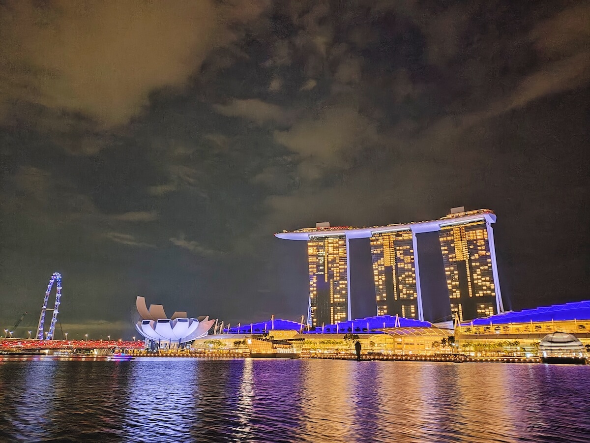新加坡金沙酒店夜景